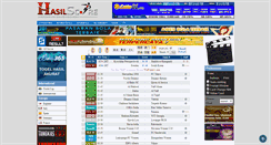 Desktop Screenshot of hasilscore.net